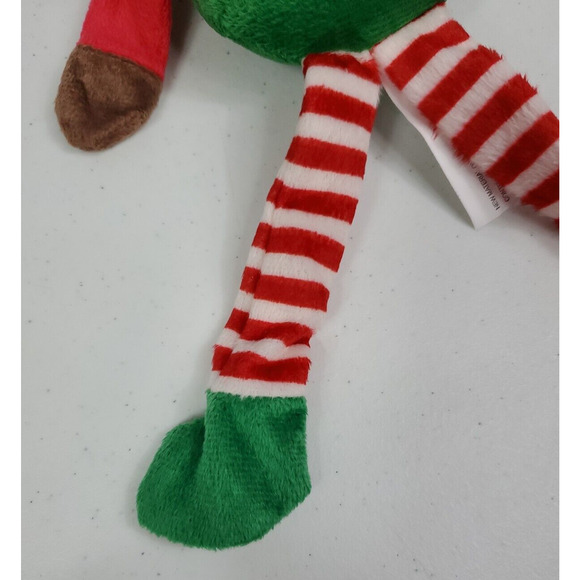 Christmas House 2019 Stuffed Plush African American Elf Boy Stuffed 14 Inch New - Picture 5 of 12